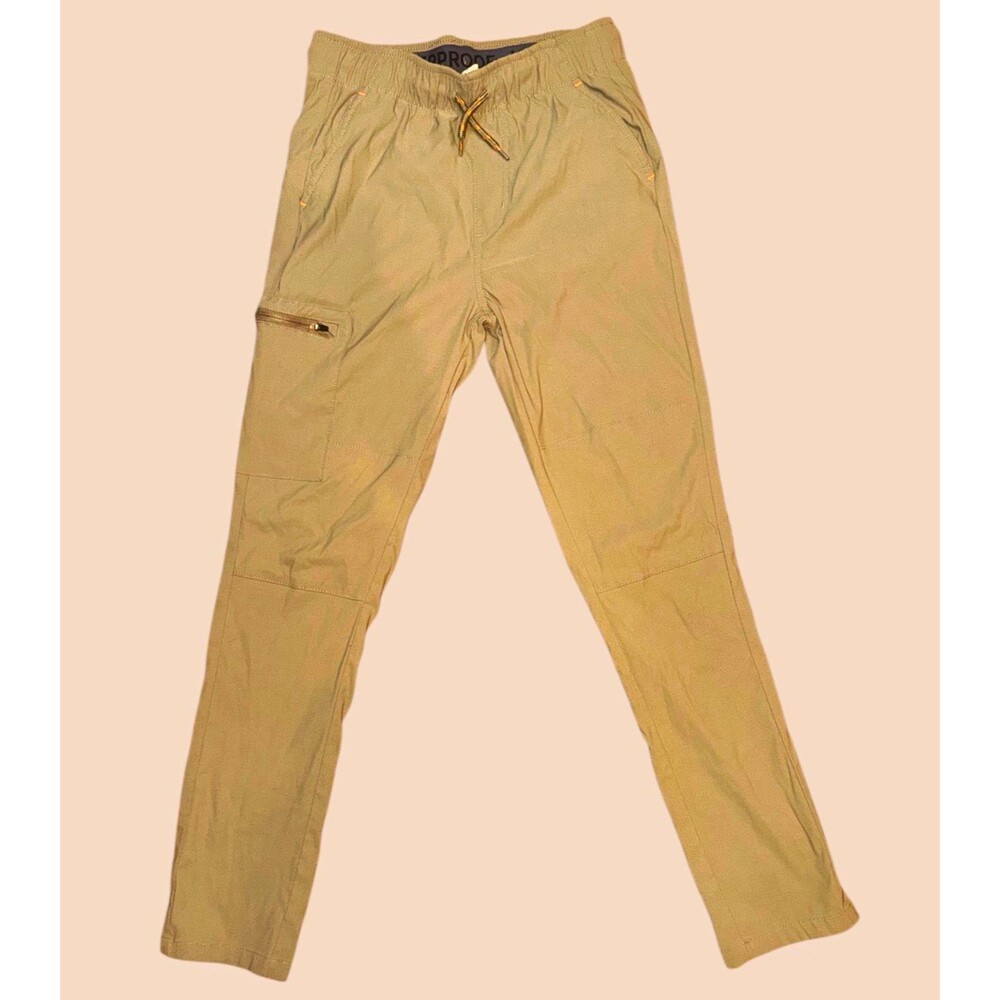 Weatherproof Vintage Nylon Spandex Jogger Pants Tan M 10/12